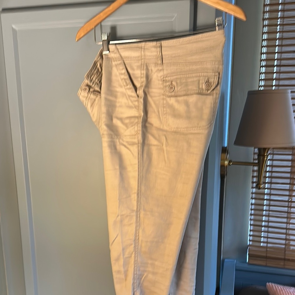Level 99 Women's Tan Straight Leg Pants